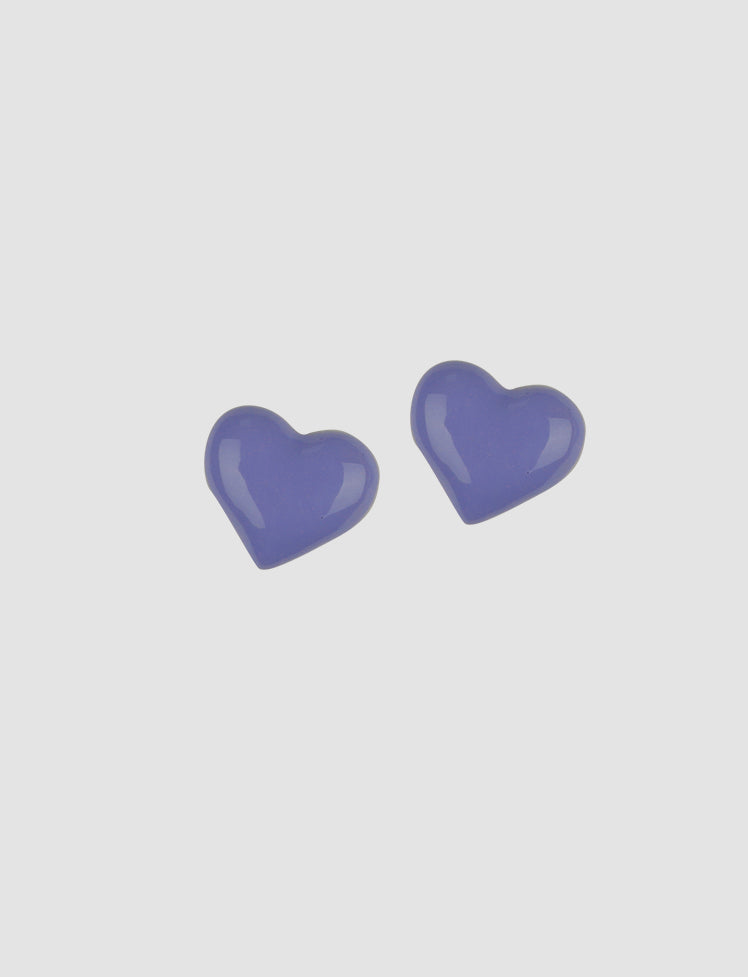 Purple Love Earrings