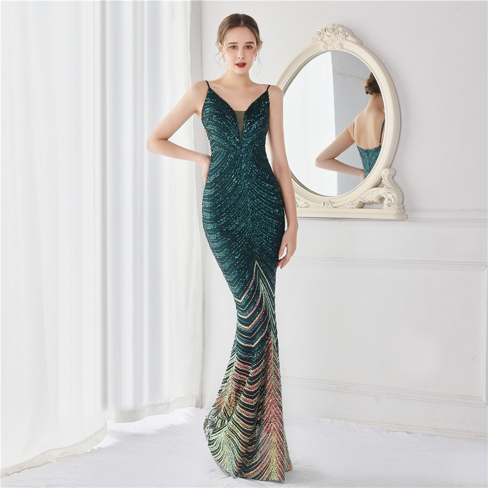 Amili Special Sequin Formal Mermaid Dresses