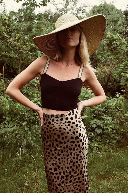 Super Hot Leopard Print Skirt