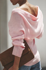 Just For You V-neck Wrap Sweater