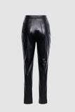 Faux Leather High Waisted Legging