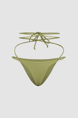 Cupped Tie Side Bikini Set