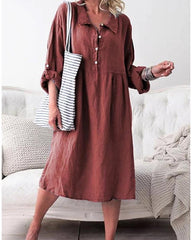 Shirt Dress Midi Dress