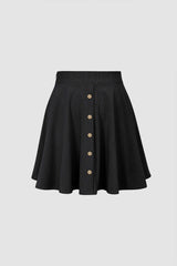 Corduroy A-line Mini Skirt