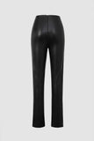 Faux Leather High Waisted Skinny Pants