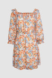 Floral Off The Shoulder Mini Dress