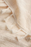 Braided Detail Tassel Cover Up