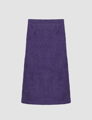 Purple Half-Length Skirt
