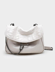 Rhombus Chain Soft Shoulder Messenger Bag